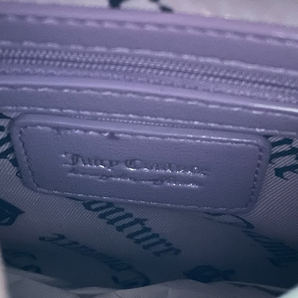 NWT JUICY COUTURE Princess Charming Large Satchel in Lavender - Picture 7 of 10